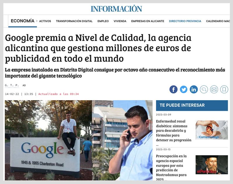 Informacion Nivel de Calidad